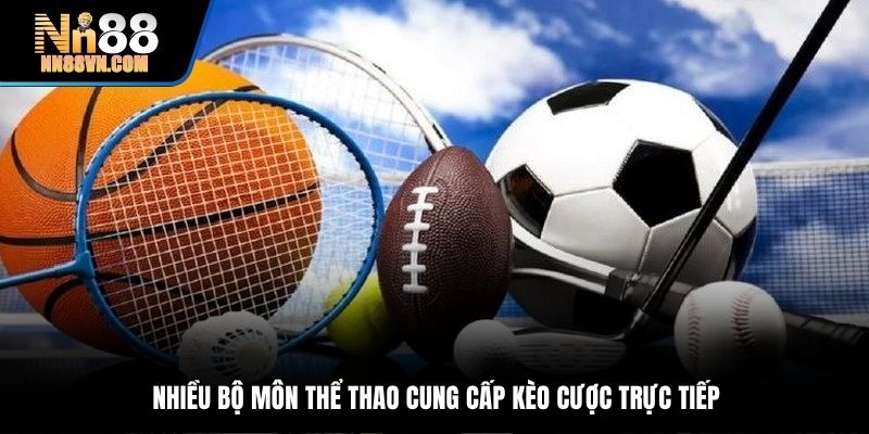 Đa dạng bộ môn cung cấp kèo trong sảnh CMD